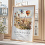 Cappadocia Turkey Travel Poster, thumbnail 2 of 7