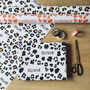 Personalised Leopard Print Name Wrapping Paper, thumbnail 5 of 5