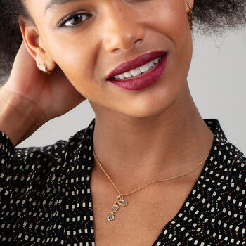 Rainbow Love Necklace With Slider Clasp, 5 of 6