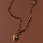 Sacred Heart Pendant Necklace, thumbnail 8 of 12