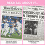 Los Angeles Dodgers Personalised Gift Newspaper Book, thumbnail 5 of 11