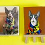 Personalised Mini Pet Portrait Painting, thumbnail 8 of 10