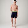 Men's 'Electric Lime' Bamboo Short Pyjama Set, thumbnail 4 of 7