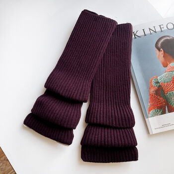 Soft Alpaca Legwarmer, 100% Alpaca Wool, 4 of 4