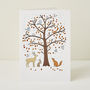 Seasonal Tree Greeting Card Selection, thumbnail 3 of 3