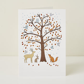 Seasonal Tree Greeting Card Selection, 3 of 3
