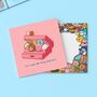 Donut Birthday Card | Cute Greetings Card, thumbnail 2 of 3