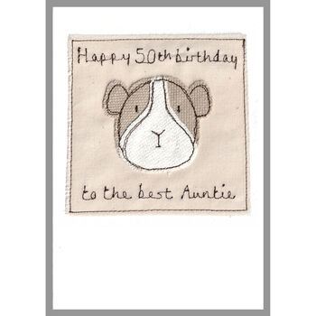 Personalised Guinea Pig Birthday Card, 9 of 10