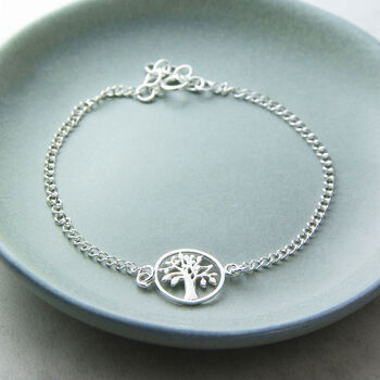 Sterling Silver Tree Of Life Bracelet, 3 of 8