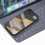 iPhone Case Textured Wood Personalised, thumbnail 2 of 2
