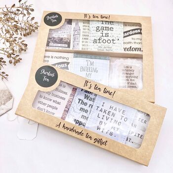 Sherlock Holmes Tea And Book Gift Set | Literary Classics, 12 of 12