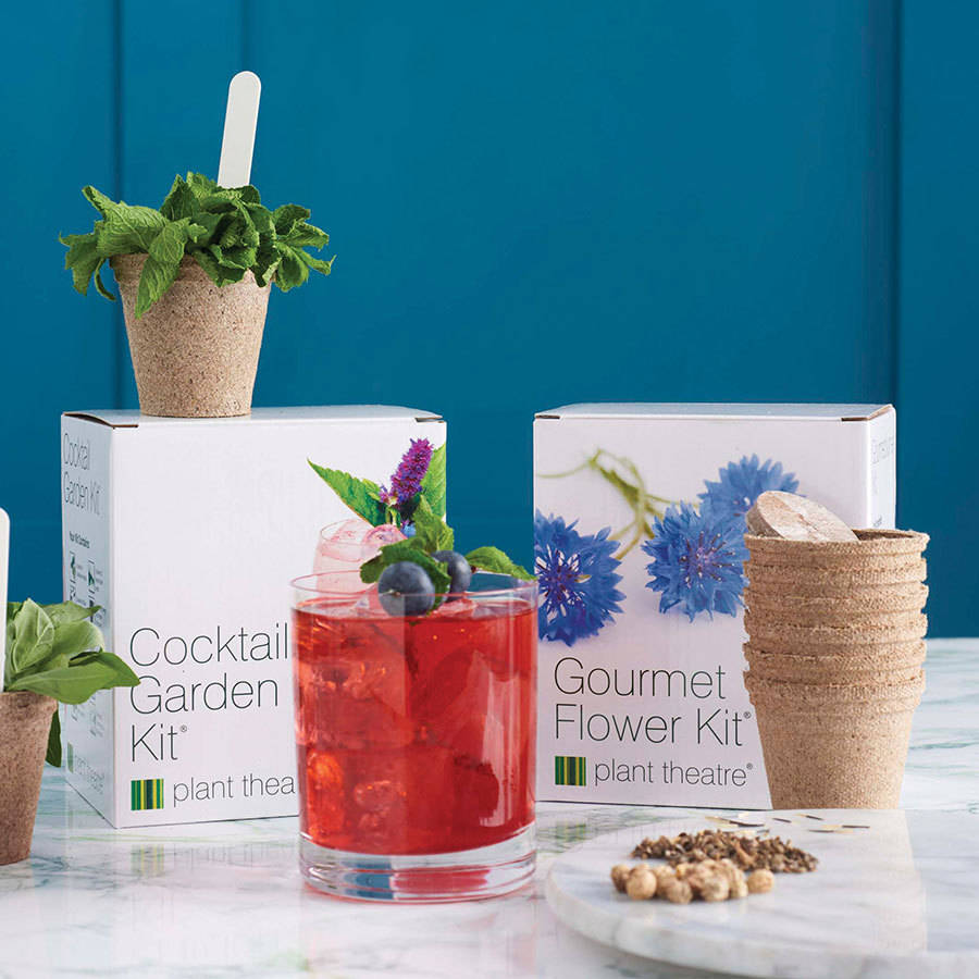 Grow Your Own Cocktail Garden And Gourmet Flower By Plant Theatre Notonthehighstreet Com