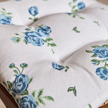 Heritage Bloom Floral Seat Pads, 3 of 4