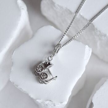 Baby Pram Charm Gift 925 Gift New Mom, 4 of 9