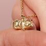 Personalised Guinea Pig Gold Necklace, thumbnail 2 of 6