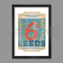 Leeds Ticket To Ride Poster Print, thumbnail 1 of 4