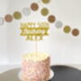Personalised 50th Birthday Cake Topper, thumbnail 4 of 4
