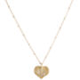18ct Gold Vermeil Heart Necklace, Small Model, thumbnail 2 of 12