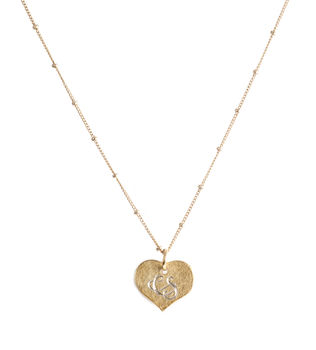 18ct Gold Vermeil Heart Necklace, Small Model, 2 of 12