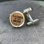 Father Of The Bride/Groom Wedding Cufflinks, thumbnail 2 of 5