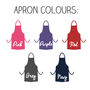 Personalised Queen Apron, thumbnail 3 of 4