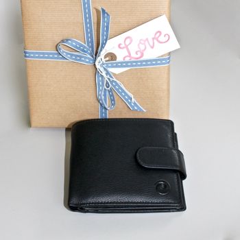 Father's Day Leather Wallet ~ Boxed And Gift Wrapped, 6 of 6