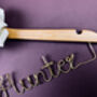 Wooden Wire Personalised Bridal Wedding Hanger, thumbnail 3 of 11