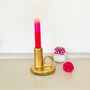 Gold Candle Holder, thumbnail 1 of 4