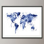 World Map Canvas Art Print, thumbnail 4 of 6