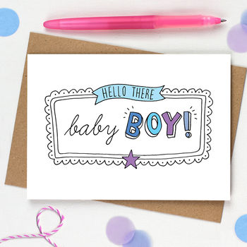 New Baby Girl Card, 3 of 3