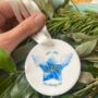 'Angel Star' Personalised Memorial Christmas Decoration, thumbnail 1 of 4