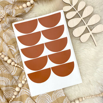 Scallop Wall Stickers, 5 of 7