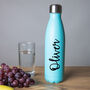 Personalised Stainless Steel Insulated Water Bottle, thumbnail 2 of 4