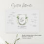 Wedding Guest Book With Personalised Crest, thumbnail 2 of 12