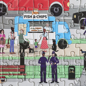 Dog Walkers Of London Jigsaw Puzzle, 5 of 12