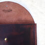 Personalised Premium Brown Clutch For Women, thumbnail 7 of 10