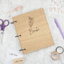 Personalised Birth Flower Book Birthday Gift For Daughter, thumbnail 7 of 9