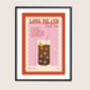 Retro Long Island Iced Tea Cocktail Print, thumbnail 2 of 4