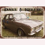Personalised Own Car Photo Vintage Metal Tin Sign, thumbnail 11 of 12