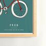 Personalised I'd Rather Be On My Bike Fine Art Print, thumbnail 2 of 3