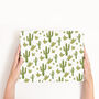 Luxury Cactus Wrapping Paper, thumbnail 2 of 3