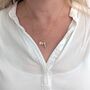 The Trio Star Point Pyrite Necklace, thumbnail 2 of 7