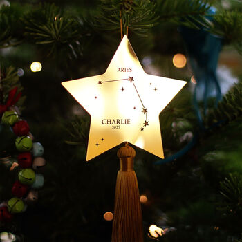 Baby's First Christmas Constellation Tree Decoration, 5 of 12