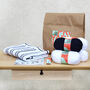 Pinstripe Crochet Blanket Kit, thumbnail 4 of 10