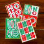 Pack Of Four Christmas Cards Ho Ho Ho, thumbnail 1 of 7