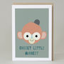 'Cheeky Little Monkey' Card, thumbnail 1 of 2