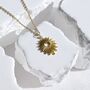 18 K Gold Dainty Heart Necklace Gift For Her, thumbnail 1 of 5