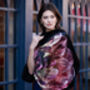 Deep As Dahlias Velvet Stole, thumbnail 1 of 5