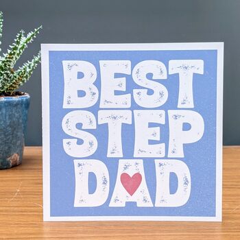 Best Step Dad Father's Day Card, 2 of 3
