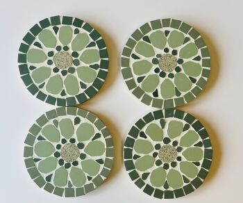 Floral Mosaic Coasters, 5 of 11